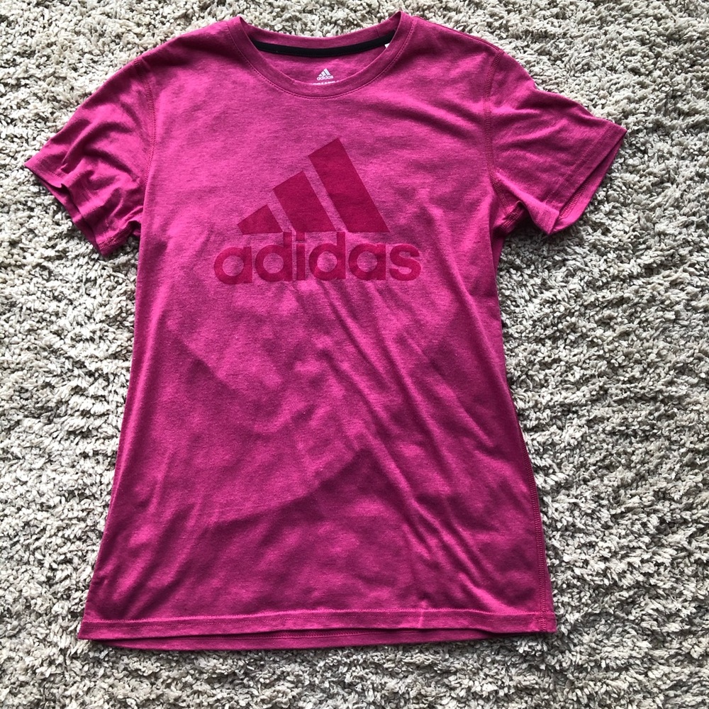 Pink Adidas t-shirt